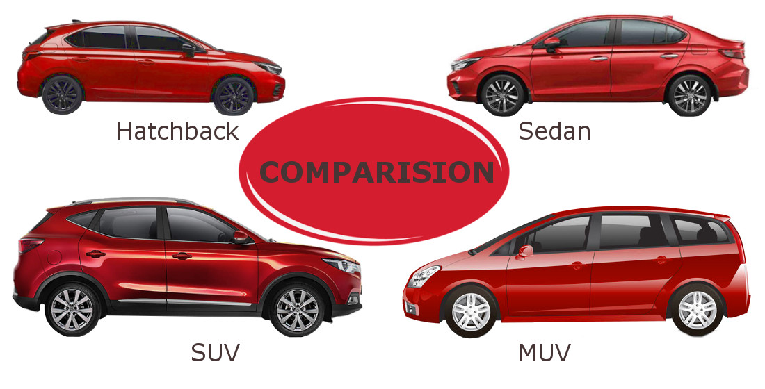 SUV, MUV, Sedan and Hatchback Comparision Which is good for you